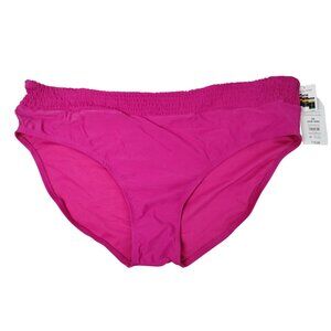 Time and Tru Womens 3X Summer Fuchsia High Rise bikini bottoms